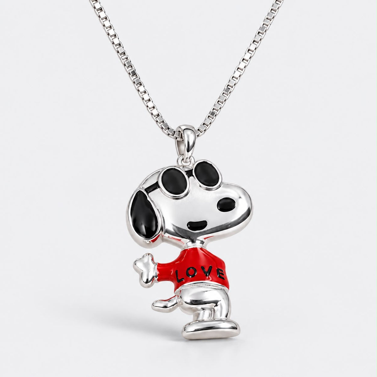 Collar Pandora De Snoopy