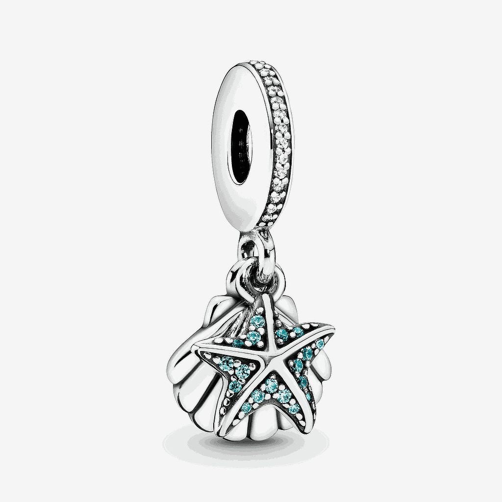 Charm Pandora Estrella de Mar Tropical y Concha