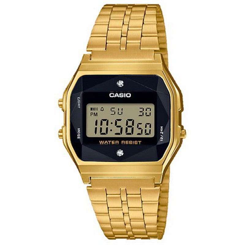 Reloj Casio Cuadrado Vintage Unisex Dorado