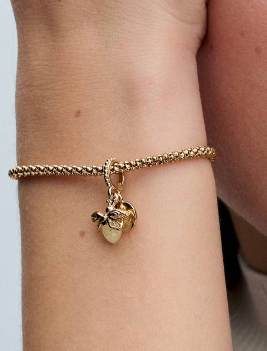 Charm Pandora Colgante Luciérnaga Brillante (Evangeline) Dorado