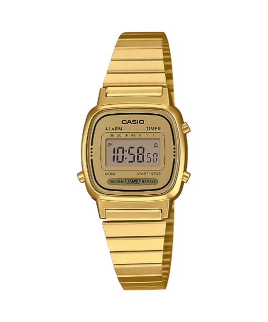 Reloj Casio Vintage Pequeño Dorado