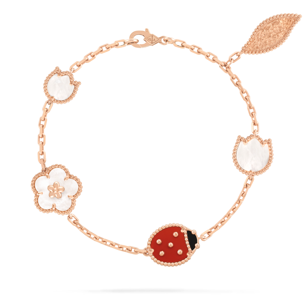 Pulsera Van Cleef Lucky Spring, 5 motivos