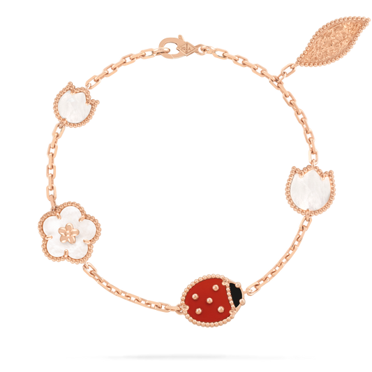 Pulsera Van Cleef Lucky Spring, 5 motivos