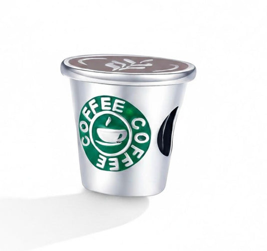 Charm Pandora Vaso de Café Cremoso