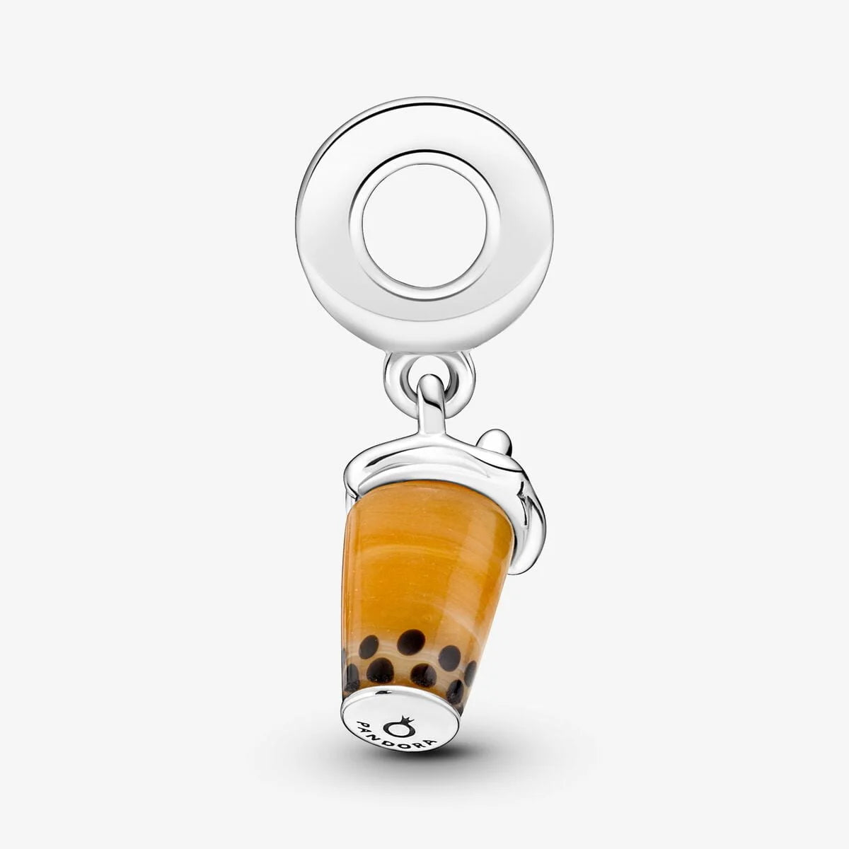 Charm Colgante Té con Burbujas Cristal de Murano