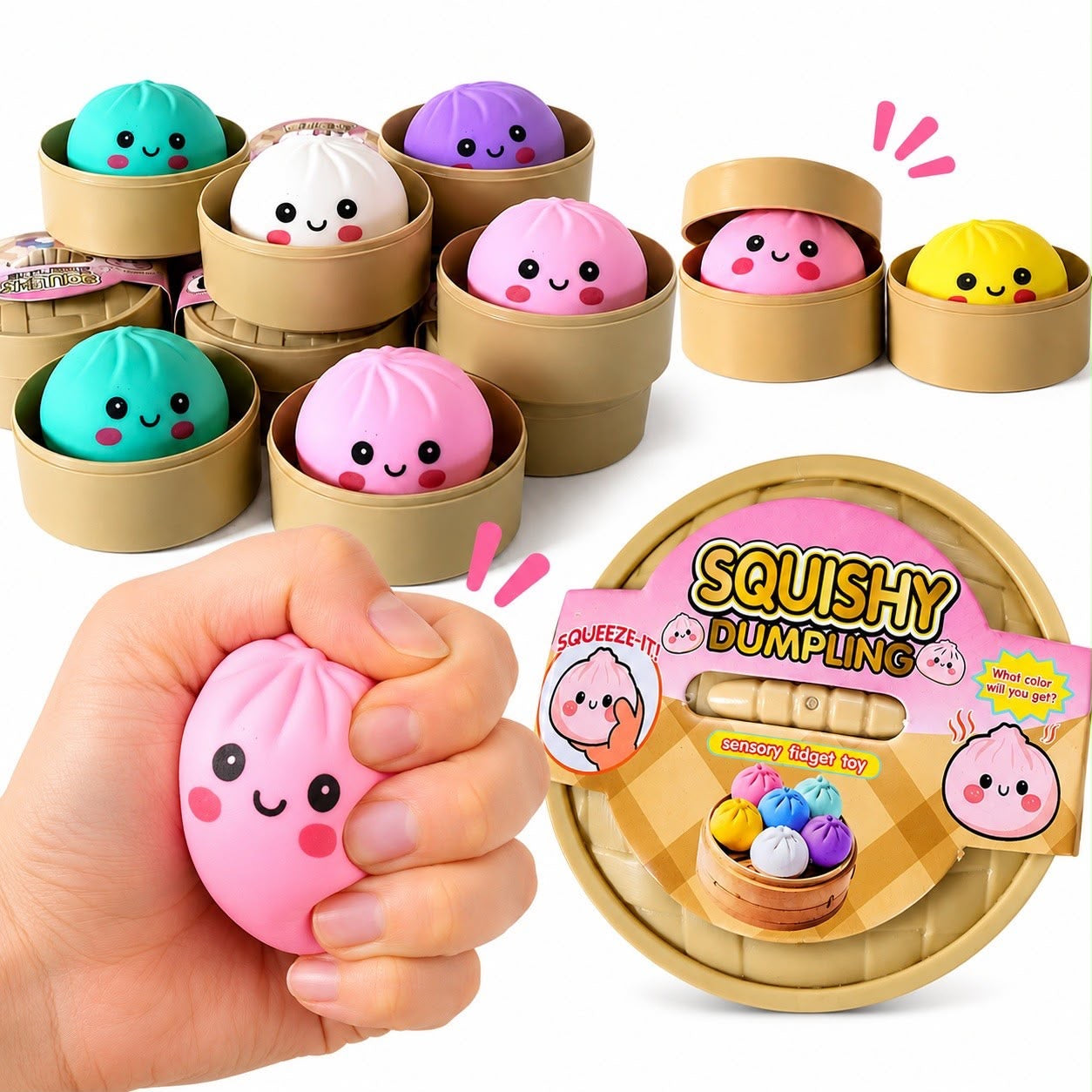 Dumpling Squishy Mini (son sorpresa)