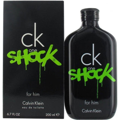 CALVIN KLEIN ONE SHOCK MEN 6.7 OZ. 200ML EDT SPRAY