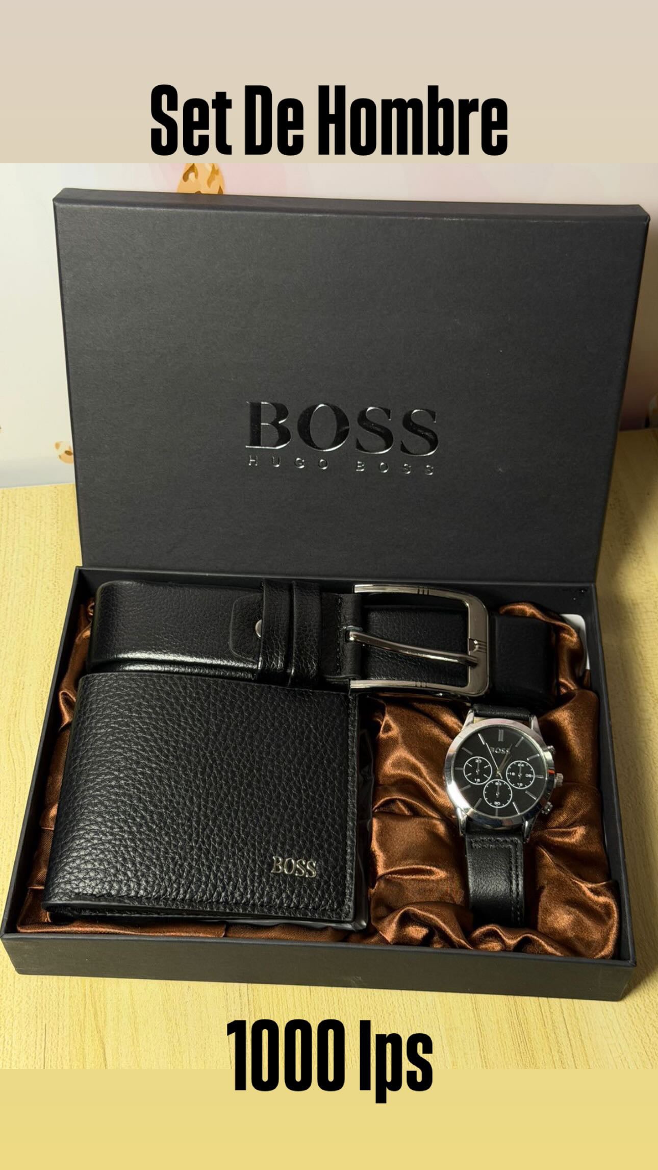 Set Para Caballero Hugo Boss De 3 Piezas