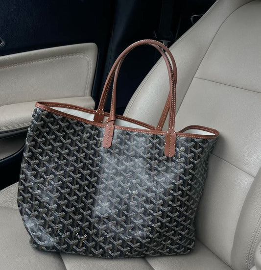 Tote Bag Goyard Con Bolsa Pequeña Negra