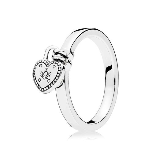 Anillo Pandora Candado de Amor