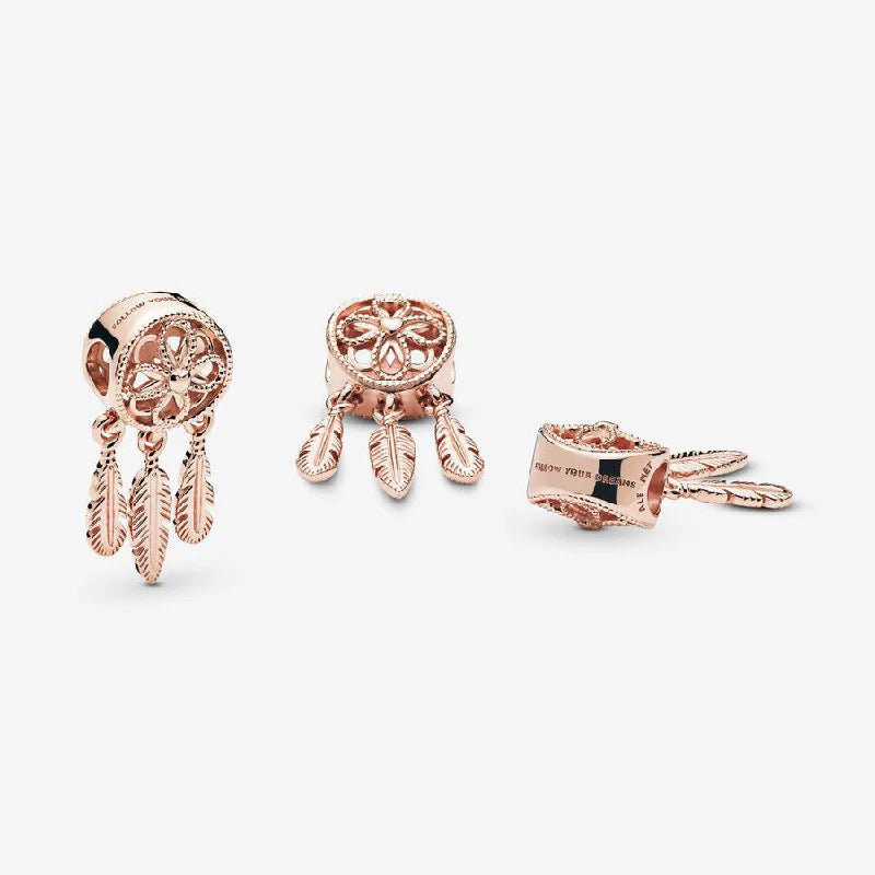 Charm Pandora Colgante Atrapasueños en Rose Gold