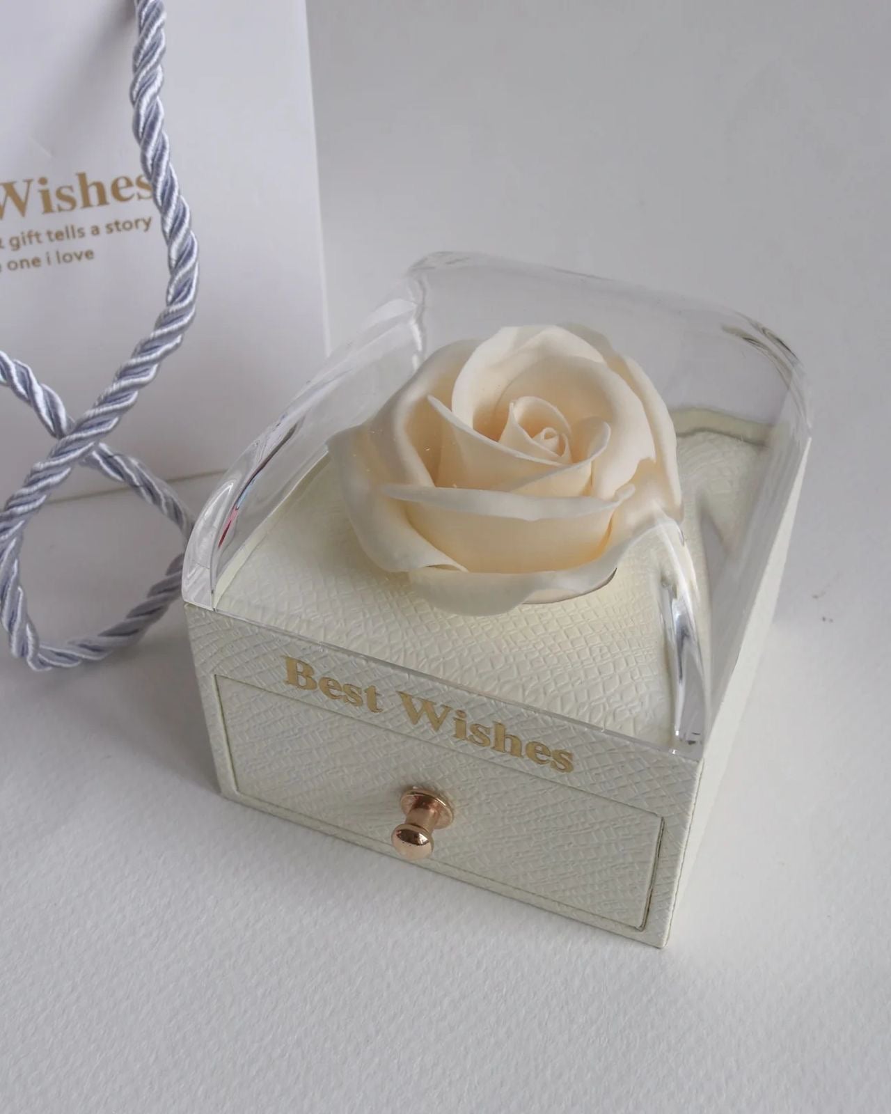 Kit De Regalo Blanco de Rosa