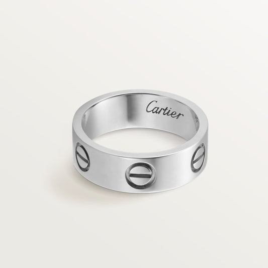 Anillo Cartier Love Plateado