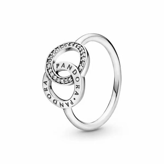 Anillo Pandora Aro Entrelazado