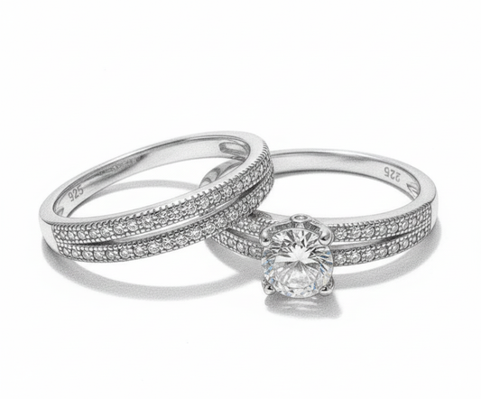 Anillo de Compromiso set de dama #16