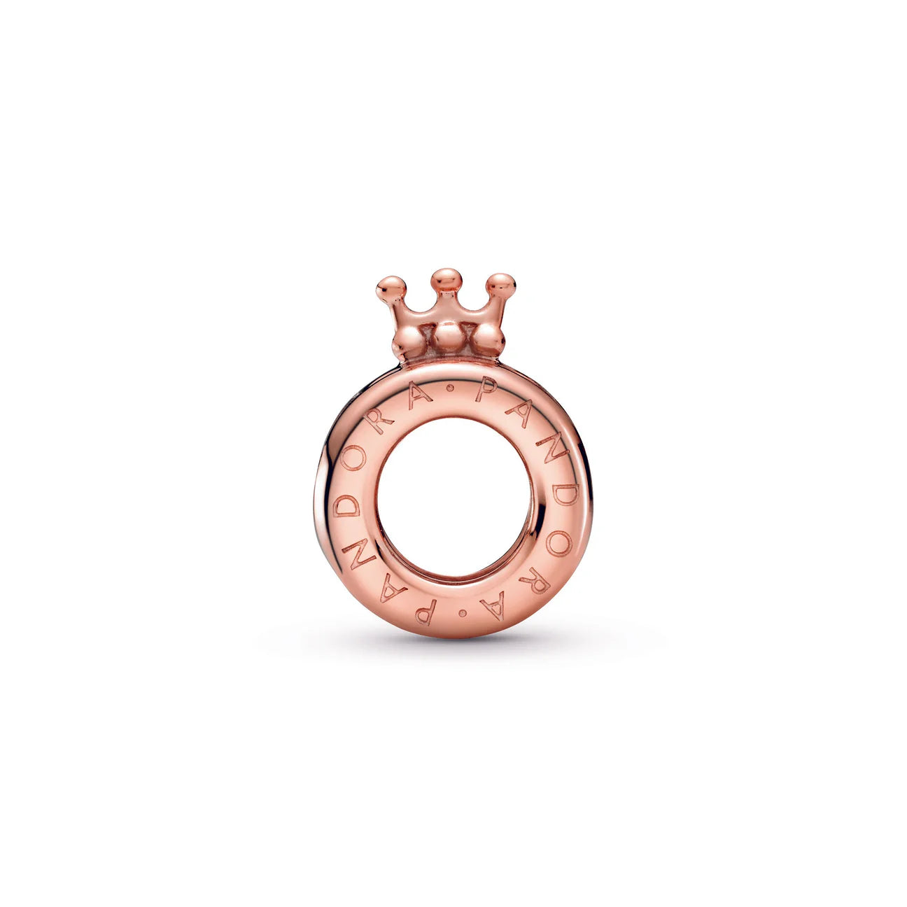 Charm Pandora Tiara Logo En Rose Gold