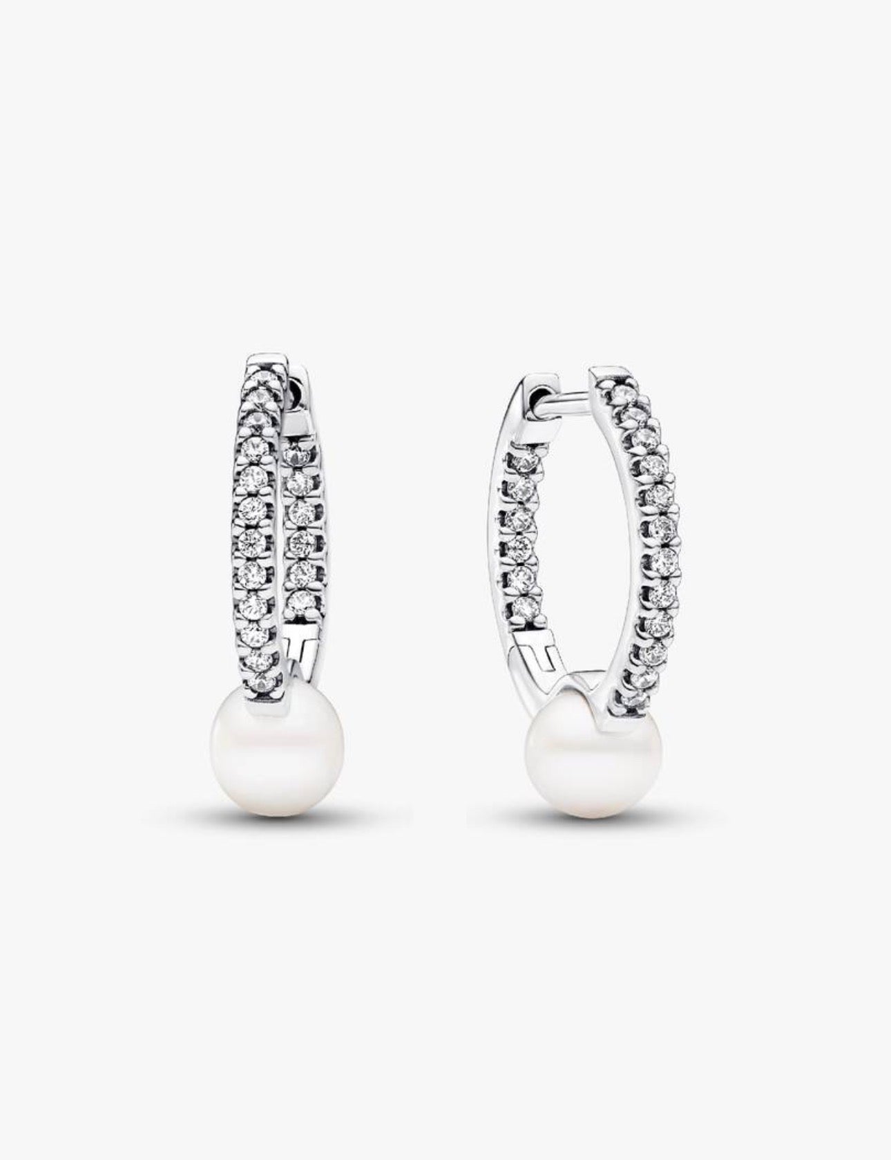 Argollas Pandora De Perlas Y Zirconias