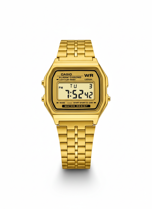 Reloj Casio Vintage Clásico Dorado