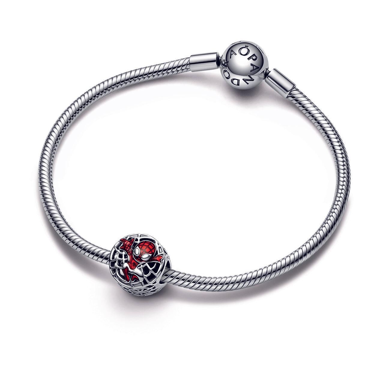 Charm Pandora Circular De Spiderman