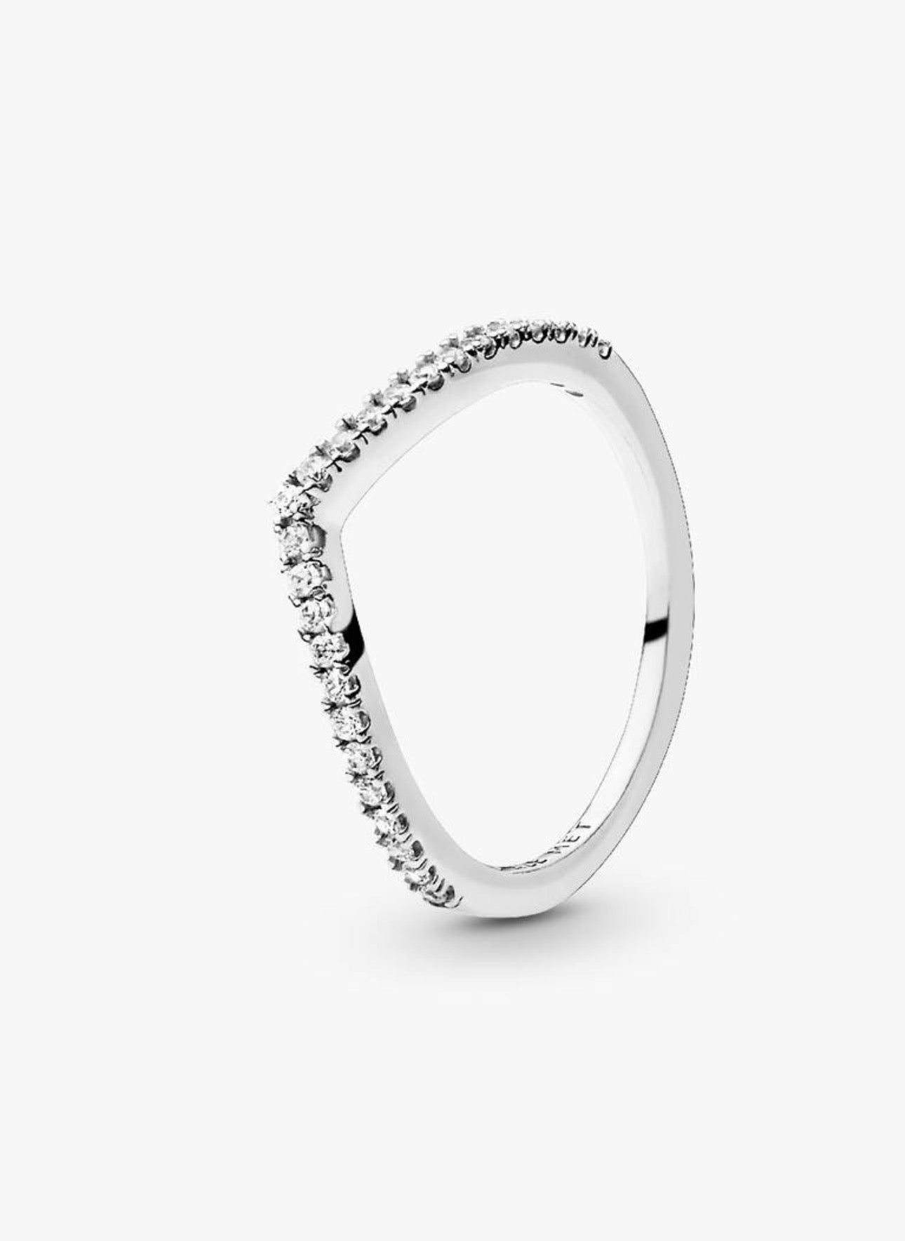 Anillo Pandora Hueso de los deseos deslumbrante
