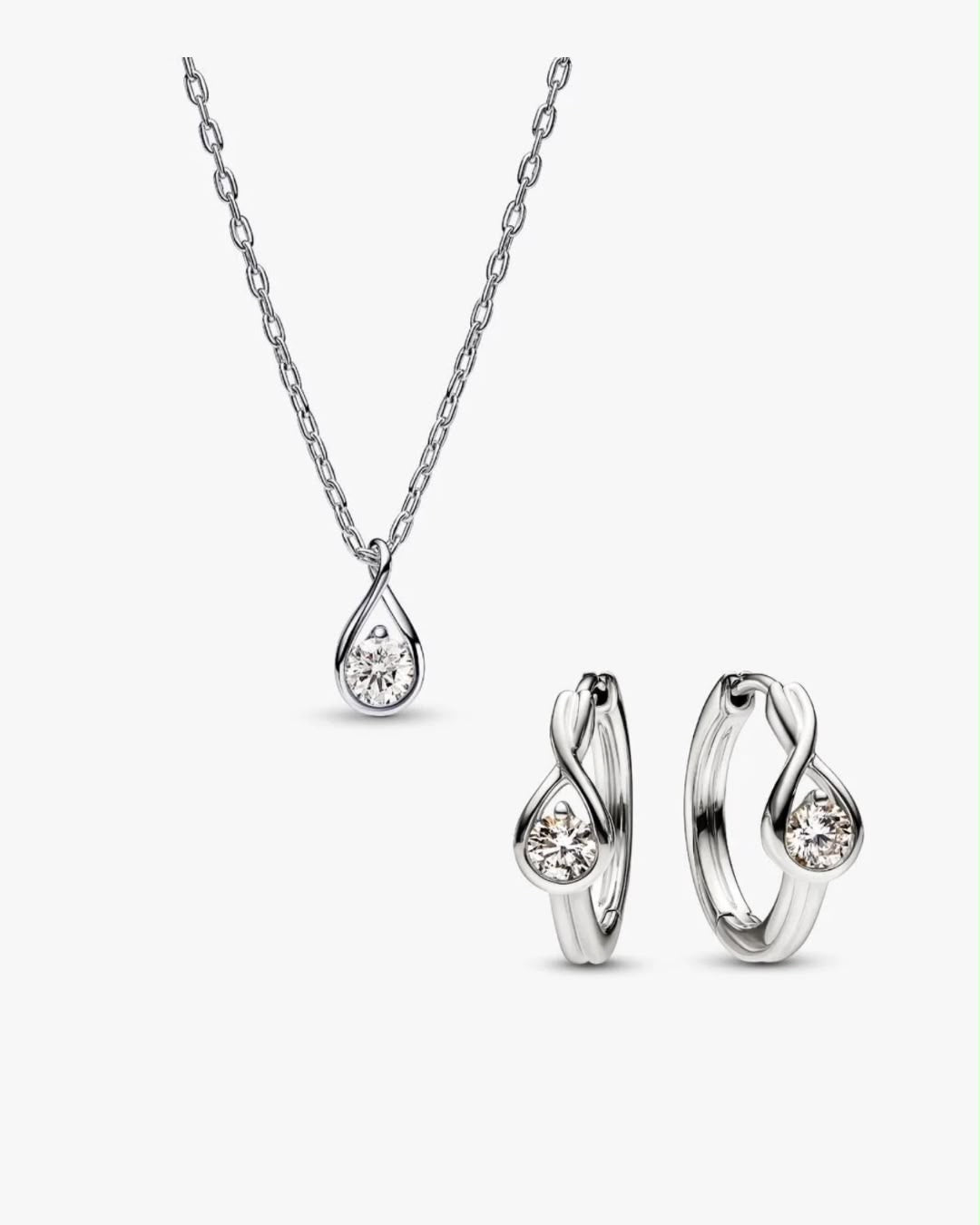 Set De Regalo Pandora Infinito Con Zirconia