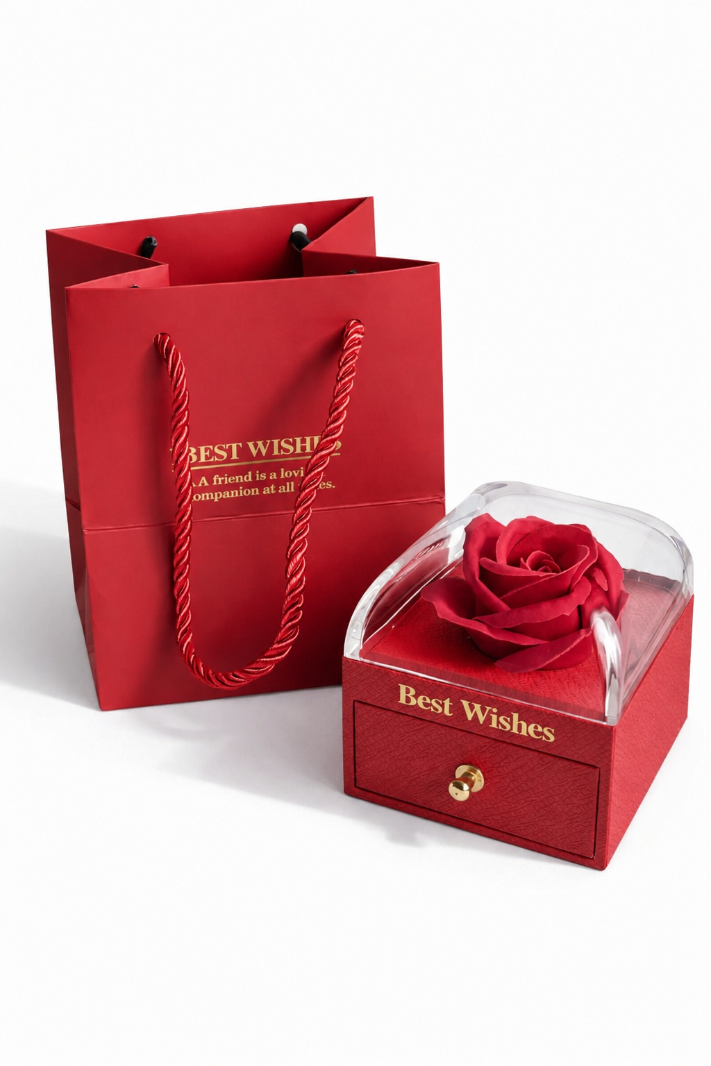 Kit De Regalo Rojo De Rosa