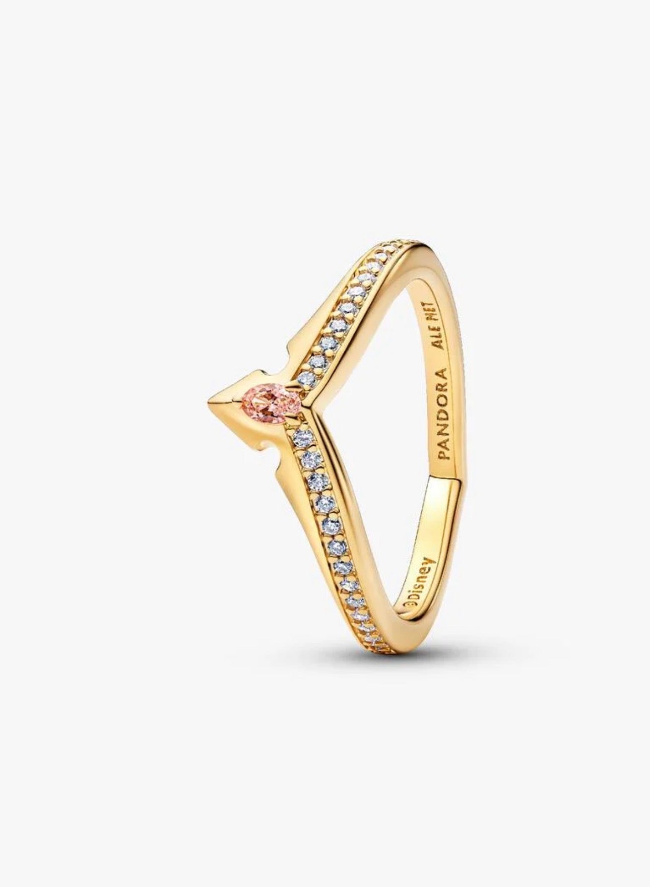 Anillo Pandora Tiara Princesa Aurora de Disney