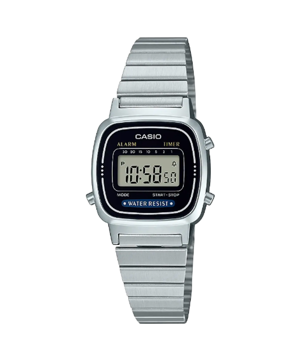 Reloj Casio Vintage Pequeño Plateado