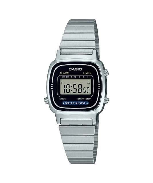 Reloj Casio Vintage Pequeño Plateado