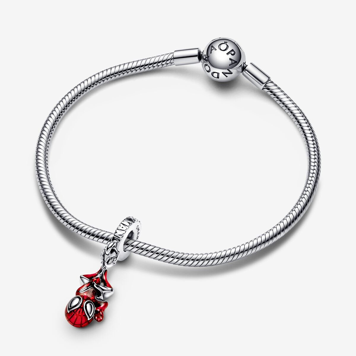 Charm Pandora Spiderman Rojo