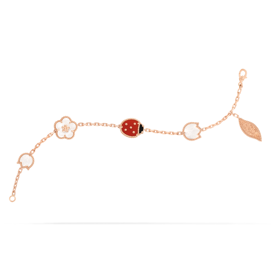 Pulsera Van Cleef Lucky Spring, 5 motivos