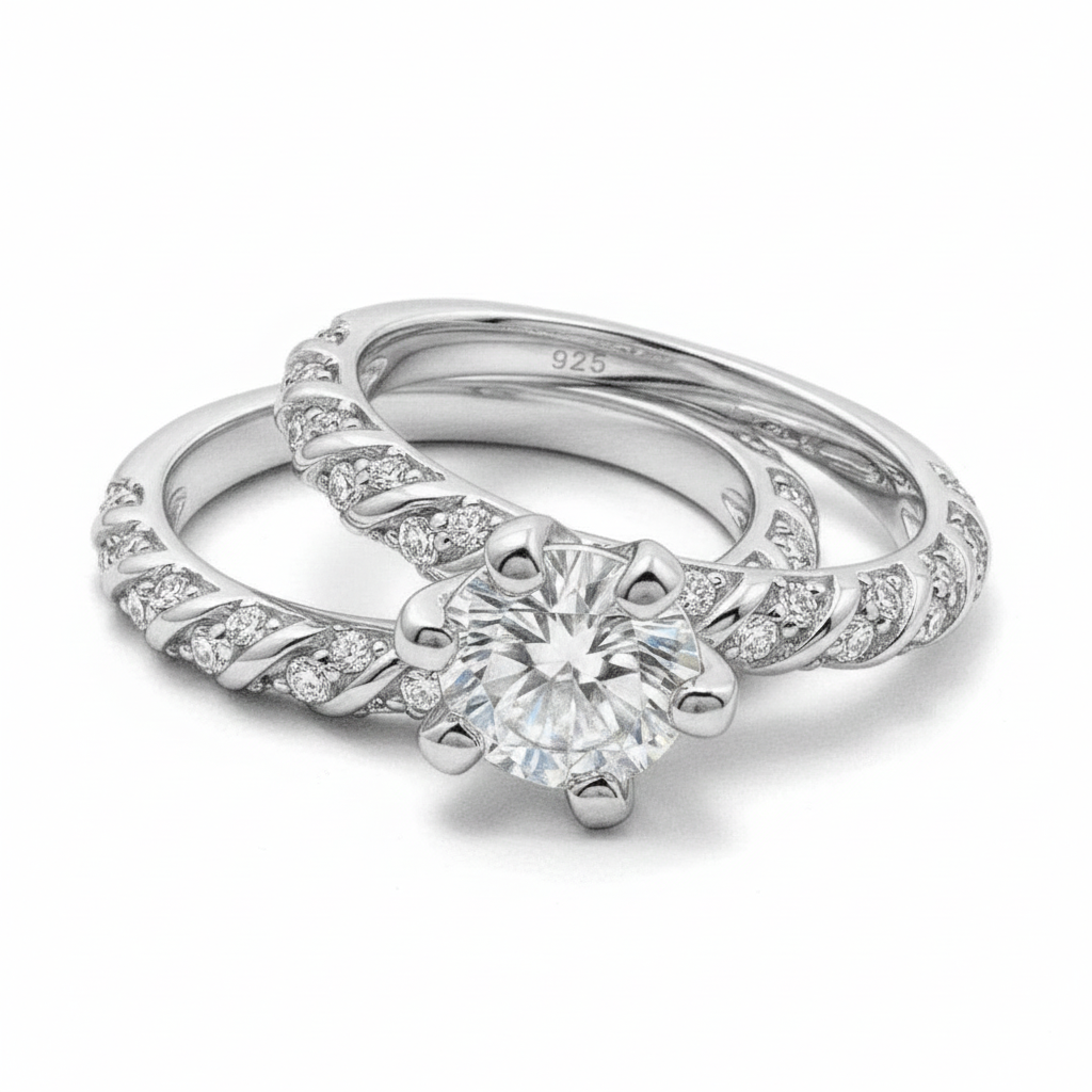 Anillo de Compromiso set de dama #24