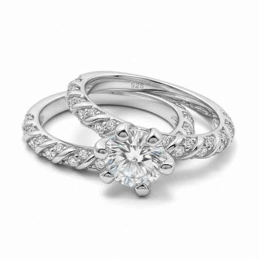 Anillo de Compromiso set de dama #24