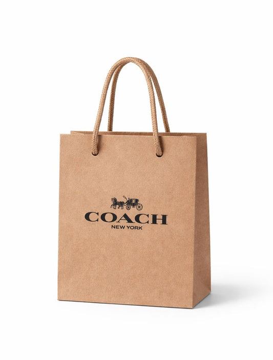 Bolsa De Regalo Para Empaque Coach Pequeña