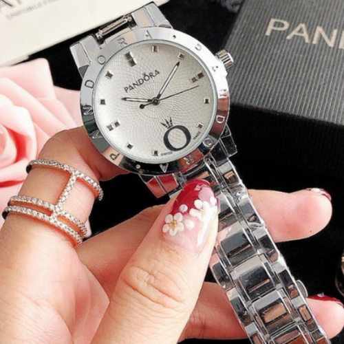 RELOJ PANDORA ICONICO PLATEADO