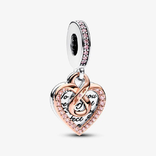 Charm Pandora Colgante De Regalo Corazón Infinito