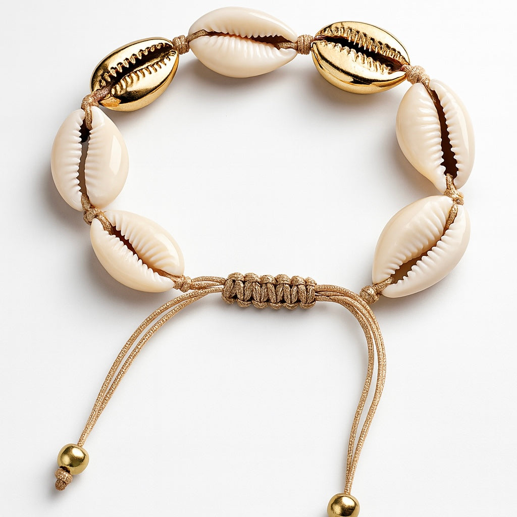 Pulsera De Caracolas Para Mano