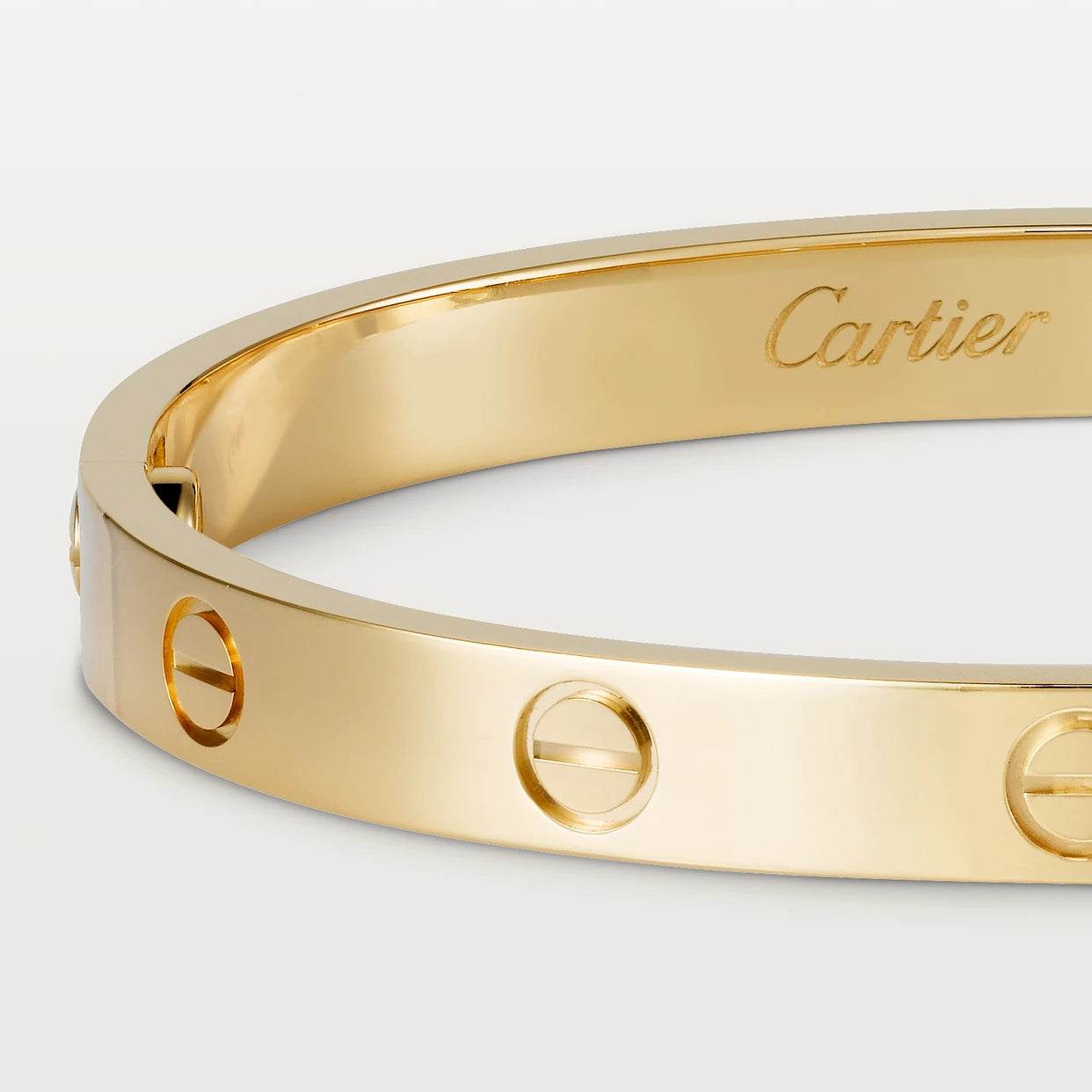 Pulsera Cartier Love Dorada