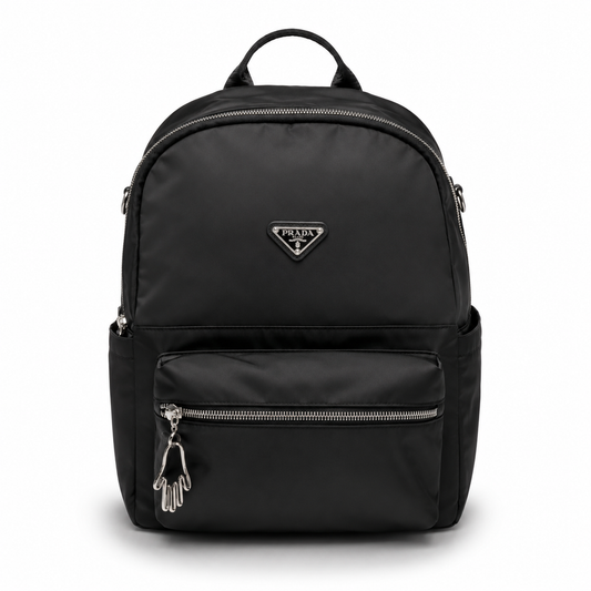 Mochila Prada Negra Impermeable Unisex