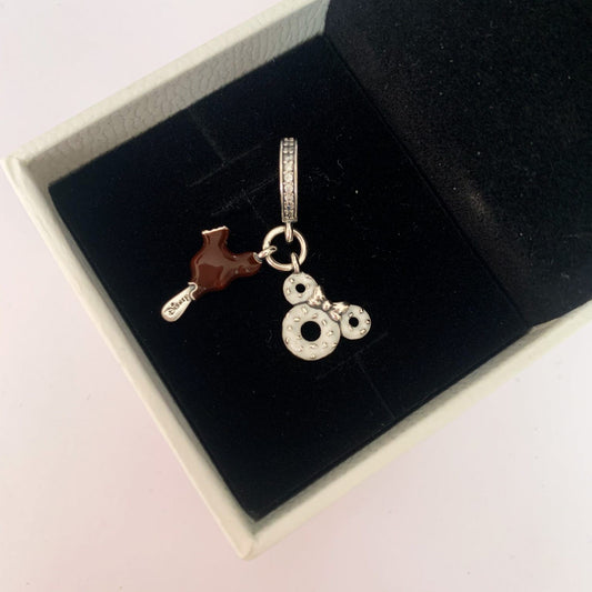 Charm Pandora Disney Park, Helado de Mickey Y Dona