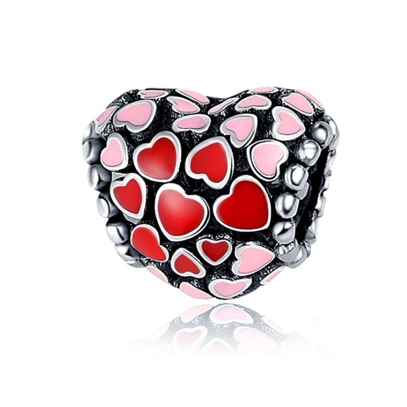 Charm Pandora Estallido De Amor Con Diseño de Pequeños Corazones