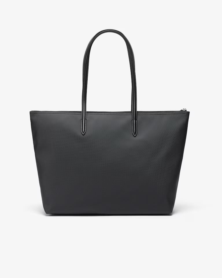 Cartera Lacoste tote grande L.12.12 Negra