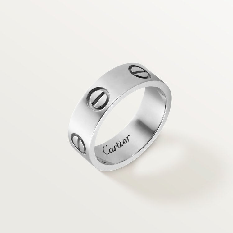 Anillo Cartier Love Plateado