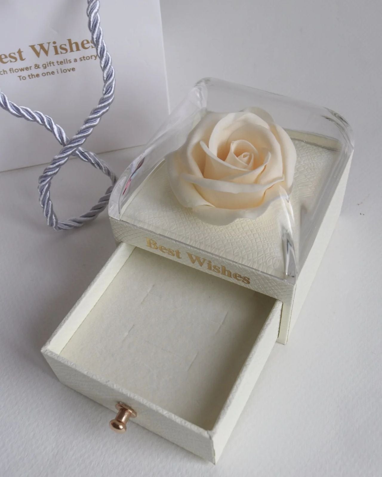 Kit De Regalo Blanco de Rosa