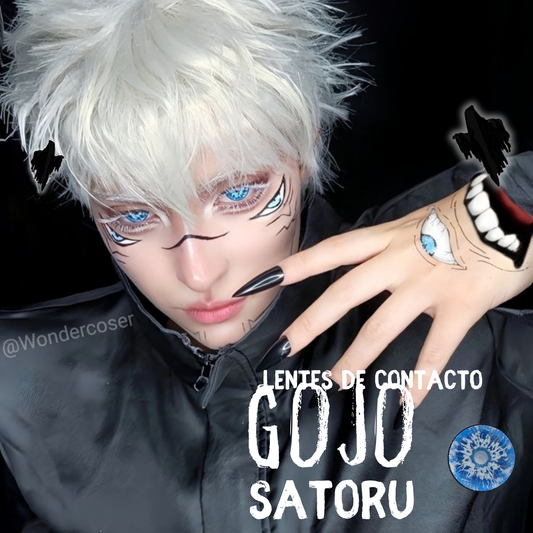 Lentes De Contacto Meetone Halloween Tono Gojo Satoru