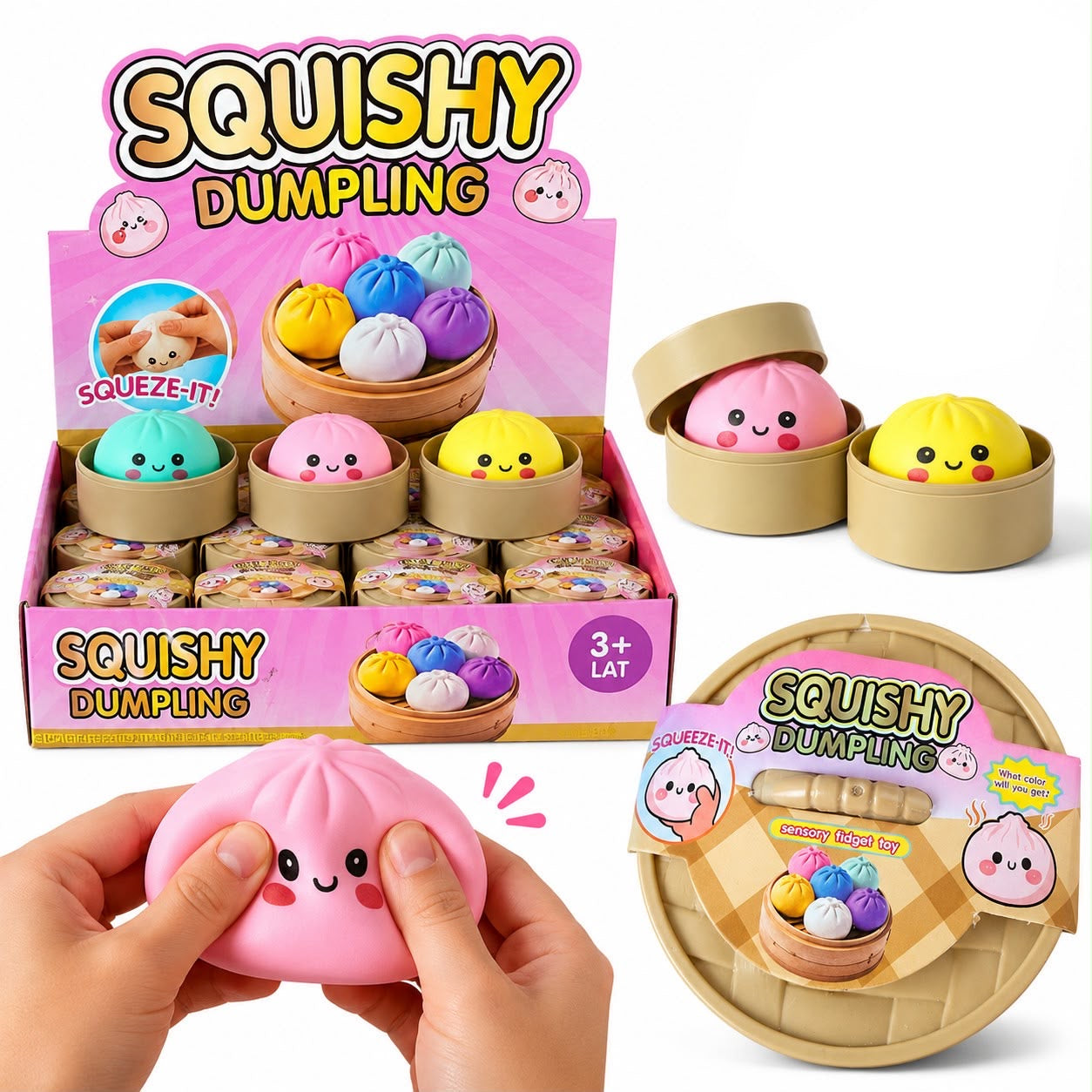 Dumpling Squishy Mini (son sorpresa)