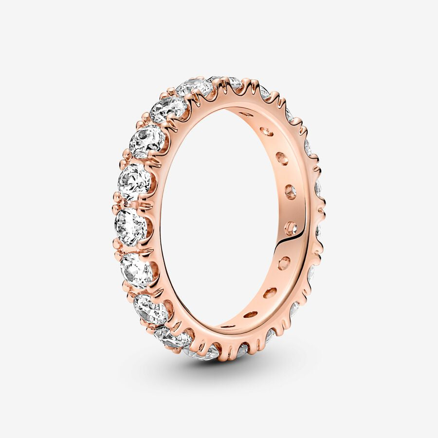 Anillo Pandora Eternity Brillante Rose Gold