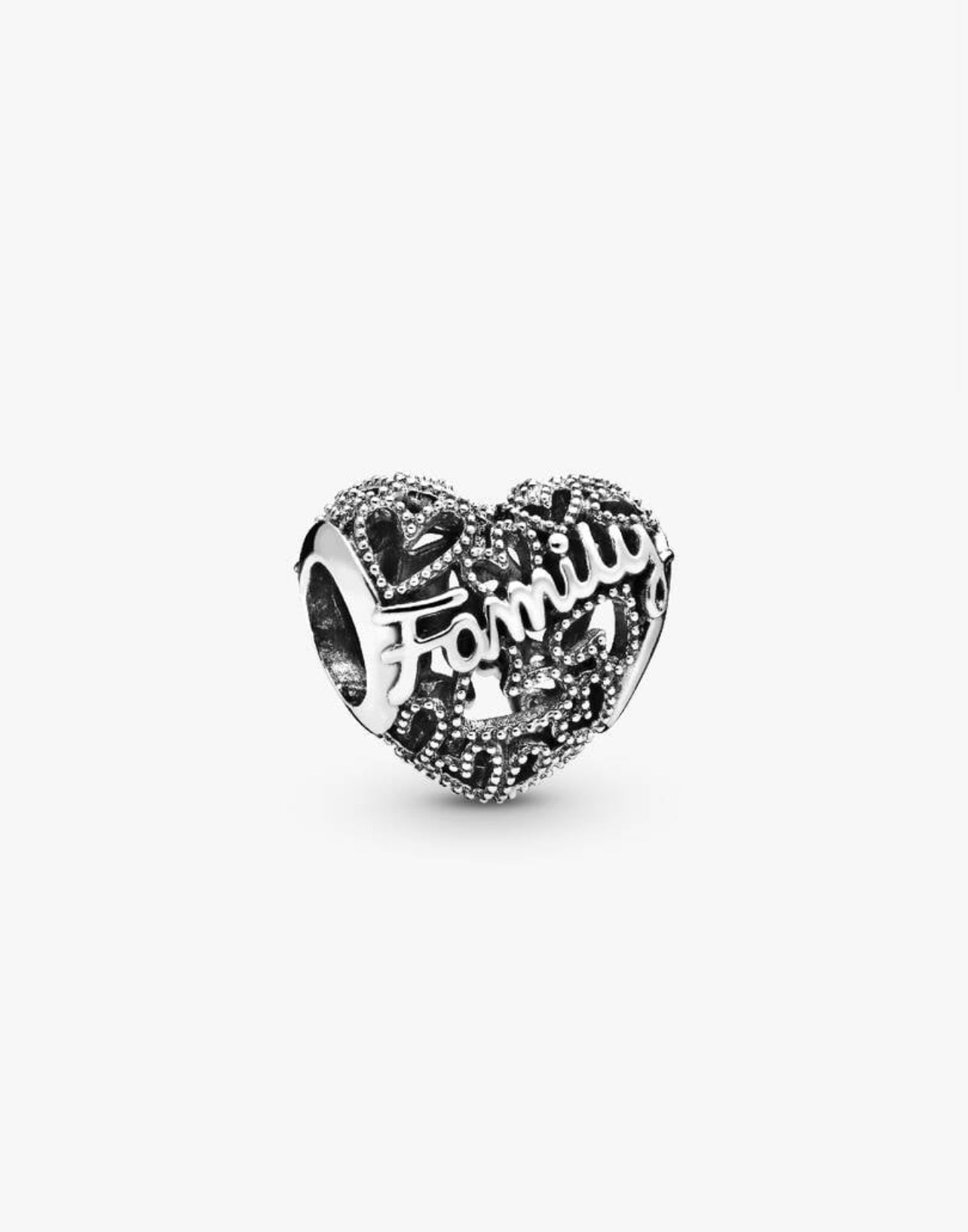 Charm Pandora Corazón de Familia