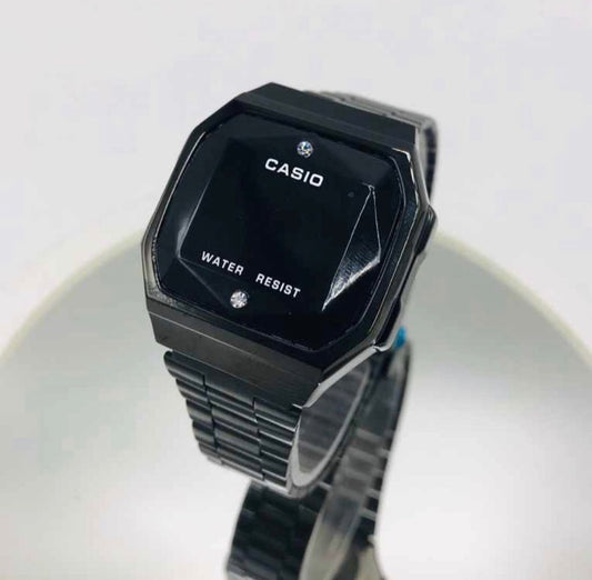 Reloj Casio Cuadrado Negro