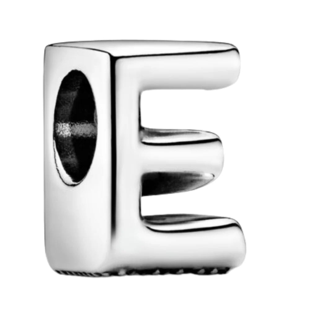 Charm Pandora Inicial De el Abecedario de A - Z Estilo Globo